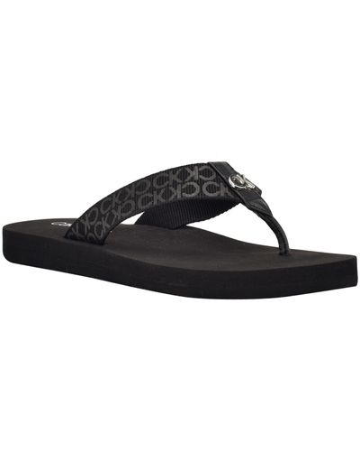 Calvin Klein Caluha Flip-flop - Black