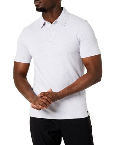 Kenneth Cole Button Polo Shirt - White