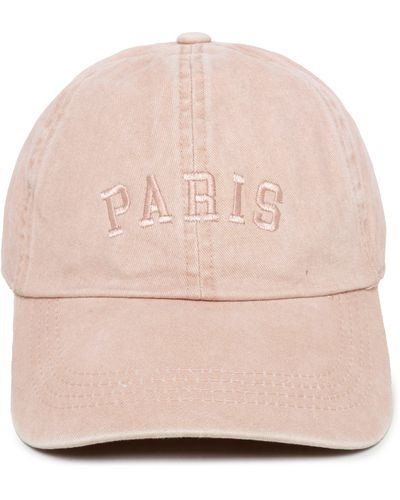 David & Young Paris Baseball Cap - Pink