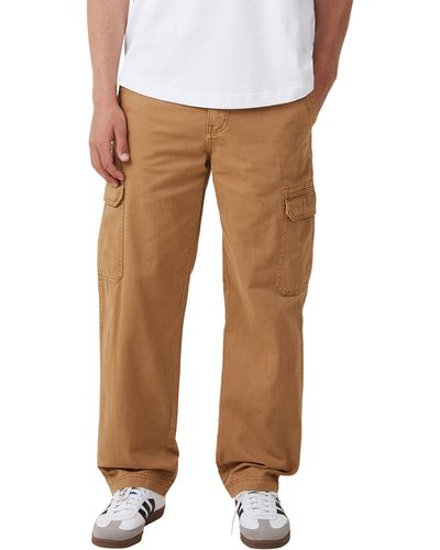 Cotton On Tactical Cargo Pants - Brown