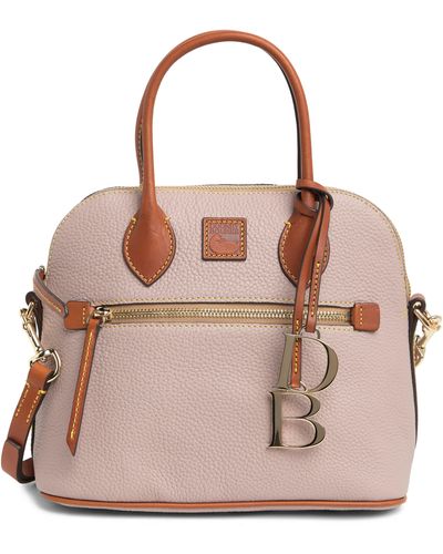 Dooney Bourke Pebble II Collection Leather Satchel Bag