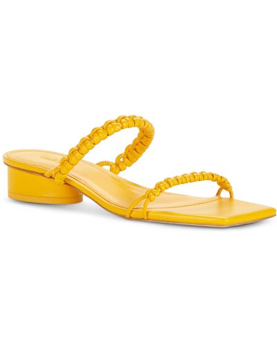 Cult Gaia Milo Slide Sandal - Yellow