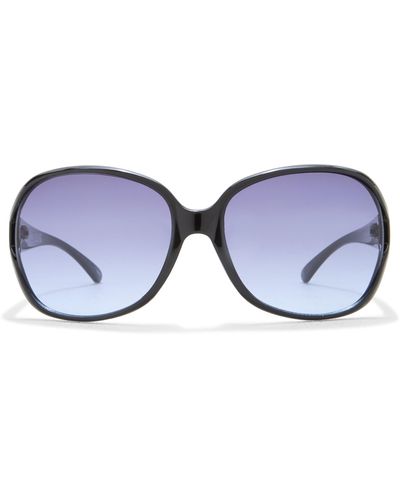 Vince Camuto Oval Vent Sunglasses - Blue