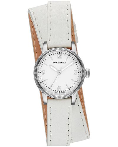 Burberry Women's Double Wrap Watch - White