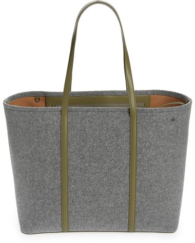 Loro Piana Extra Large Carry Everything Tote - Gray