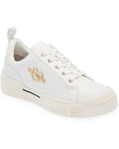 Love Moschino Low Top Sneaker - White
