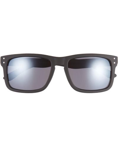 Hurley 57mm Polarized Aviator Sunglasses in Blue for Men