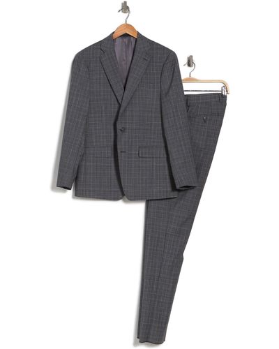 CALVIN KLEIN 205W39NYC Marby Wool Stretch Two-button Suit - Gray