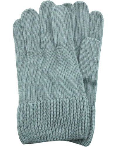 Portolano Merino Wool Gloves - Blue