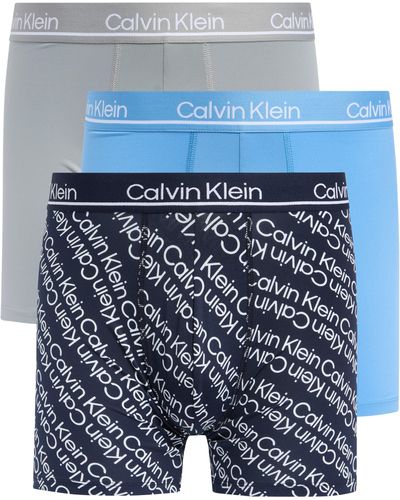 Calvin Klein 3-pack Boxer Briefs - Blue