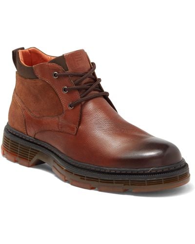French Connection Daven Lug Sole Chukka Boot In Cognac At Nordstrom Rack - Brown