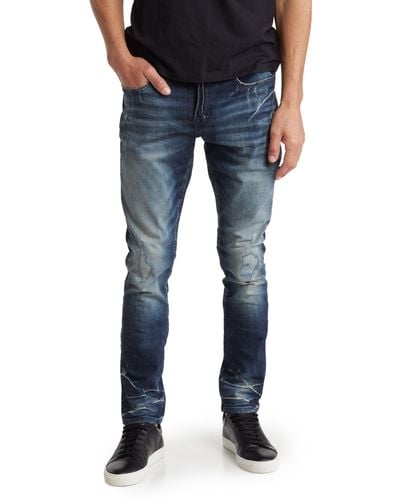 PRPS Le Sabre Slim Fit Tapered Leg Jeans - Blue