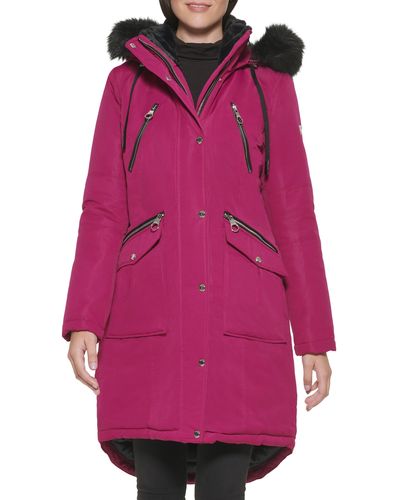 Guess Parka coats for Women | Black Friday Sale & Deals up to 68% off | Lyst