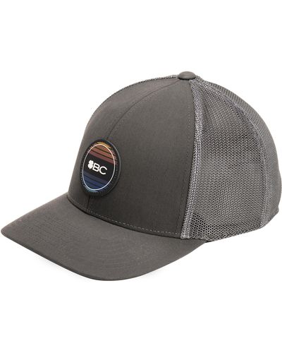 Black Clover Horizon Trucker Snapback Hat - Gray