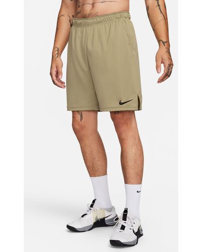 Nike Dri-fit Knit Recycled Training Shorts - Green