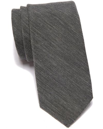 Nordstrom Hilcox Solid Tie - Gray