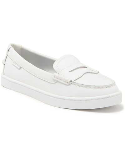 Cole Haan Nantucket Penny Loafer - White