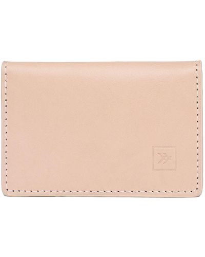 Thread Wallets Hounds Leather Bifold Wallet - Natural