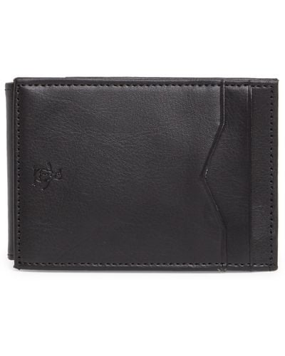 Original Penguin Magnetic Front Pocket Wallet - Gray