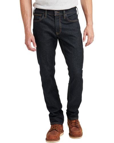 Silver Jeans Co. The Slim Fit Jeans - Blue