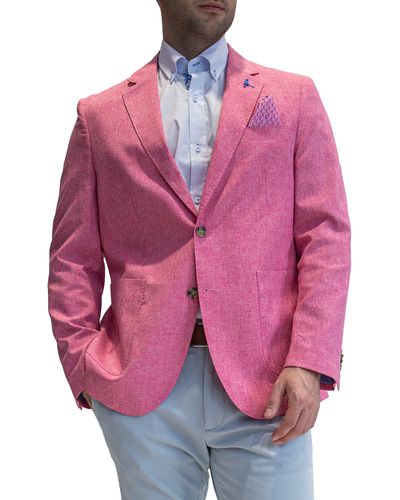 Tailorbyrd Melange Sport Coat - Pink