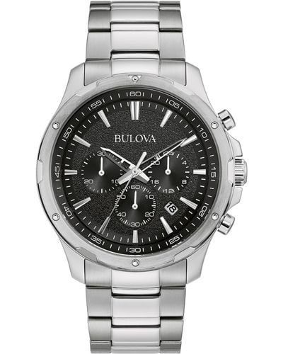 Bulova Bracelet Strap Chronograph Watch - Gray