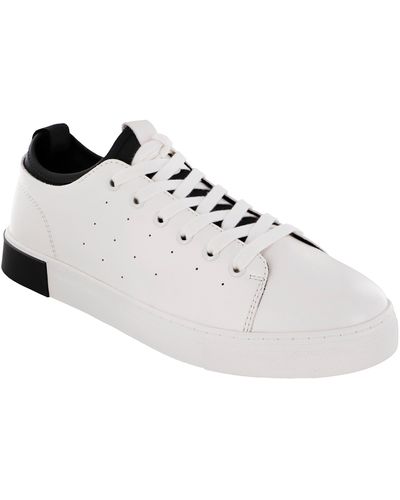 STRAUSS + RAMM The Lace Up Sneaker - White