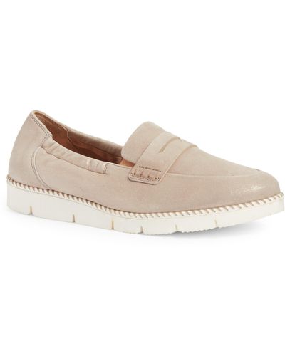 Paul Green Sally Penny Loafer - Natural