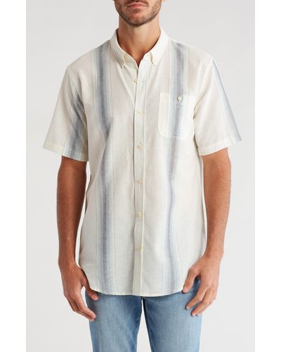 Ezekiel Dragger Short Sleeve Woven Shirt - White