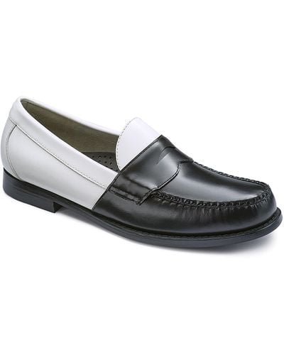 G.H. Bass & Co. Logan Colorblock Penny Loafer - Gray