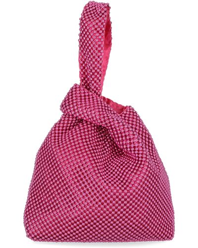 Jessica Mcclintock Logan Beaded Handbag - Pink