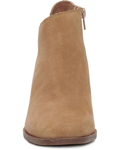 Lucky Brand Melendi Wedge Bootie In Dune At Nordstrom Rack - Natural