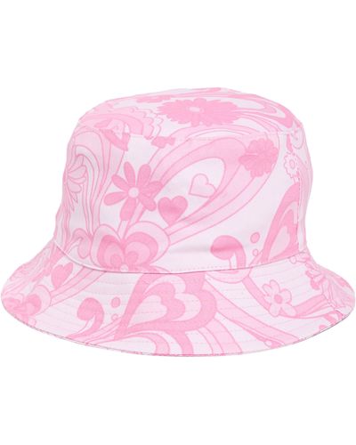 ASOS Floral Cotton Bucket Hat - Pink