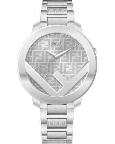 Fendi F Is Swiss Quartz Bracelet Watch - Gray