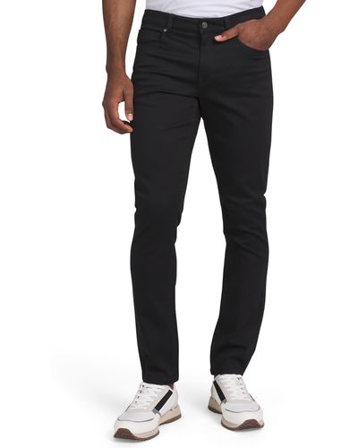 DKNY Ultimate Slim Fit Stretch Pants - Black