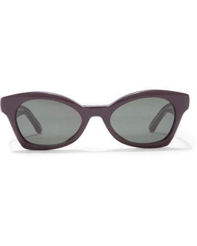 Balenciaga 53mm Cat Eye Sunglasses - Gray