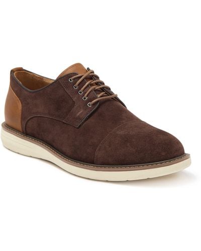 Warfield & Grand Warfield And Grand Oxford Dress Shoe In Brown At Nordstrom Rack