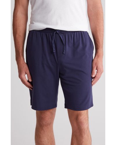 Nordstrom Stretch Knit Lounge Shorts - Blue