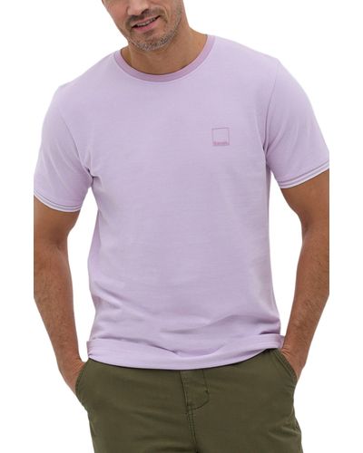 Bench Malen Emblem Cotton T-shirt - Purple