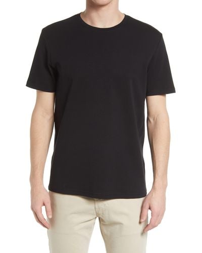 14th & Union Short Sleeve Interlock T-shirt - Black