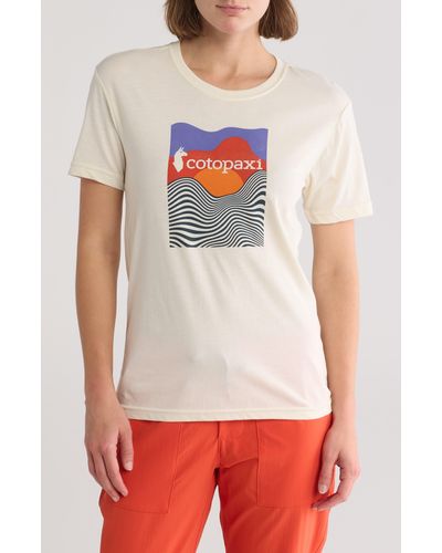 COTOPAXI Vibe Logo Graphic T-shirt - Red