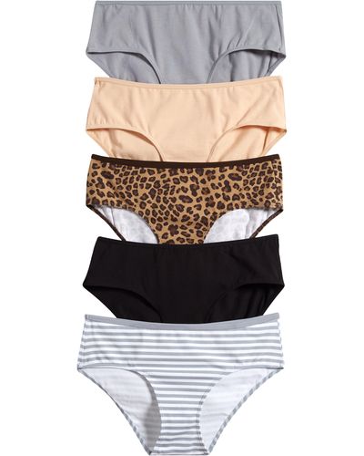 Abound Quinn Assorted 5-pack Hipster Panties - White