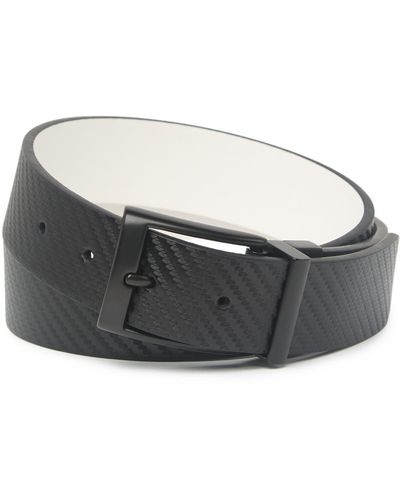 Nike Reversible Carbon Fiber Textured Belt - Black