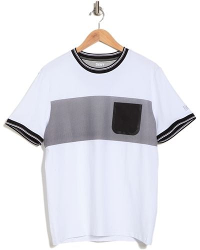 DKNY Chanler Pocket T-shirt - White
