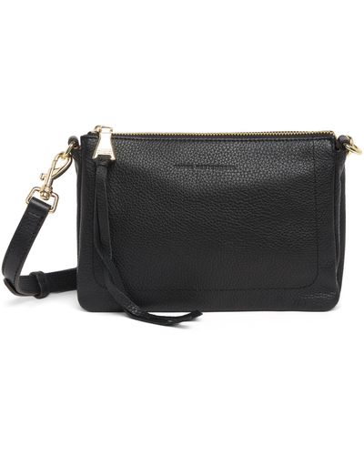 Aimee Kestenberg Madrid Leather Crossbody Bag - Black