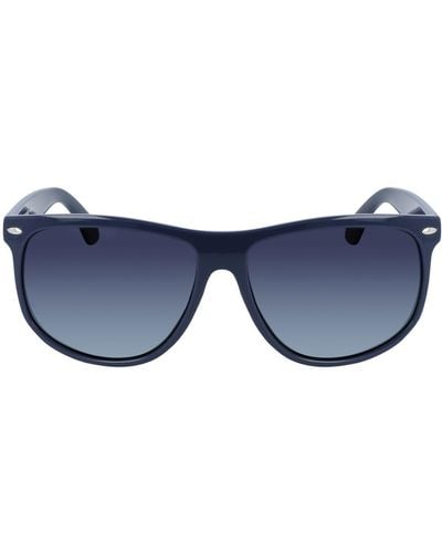 Cole Haan 60mm Straight Top Sunglasses - Blue