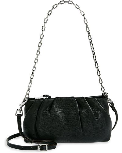 Aimee Kestenberg Charismatic Leather Shoulder Bag - Black