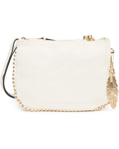 Buy Jessica Simpson Bags Women Grey, White Shoulder Bag Black Online @ Best  Price in India