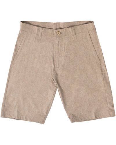 Burnside Hybrid Shorts - Natural