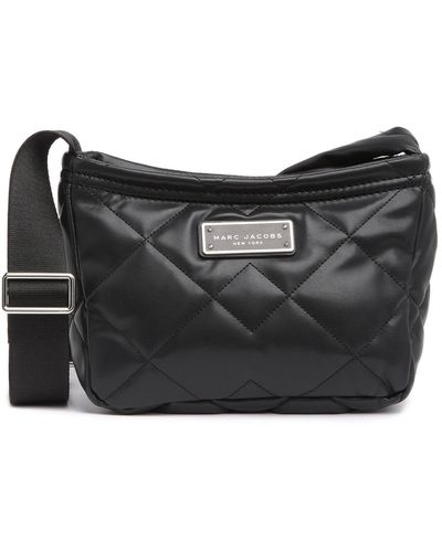 Marc Jacobs Quilted Zip Crossbody Bag - Black
